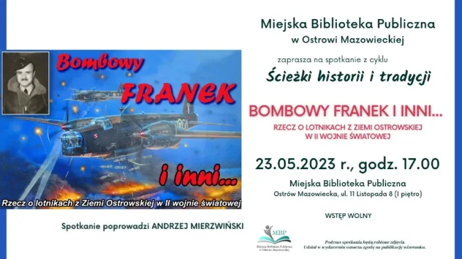Wojenne losy lotników z Ostrowi Mazowieckiej. Spotkanie z historią regionu