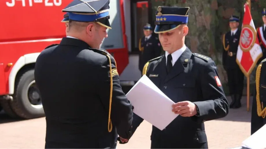 Uroczyste Obchody Dnia Strażaka w Ostrowi Mazowieckiej - honor, odznaczenia i wyróżnienia (zdjęcia)
