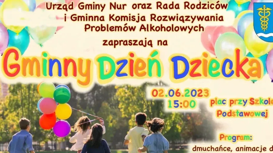 Gminny Dzień Dziecka w Nurze: Święto pełne atrakcji i radości!