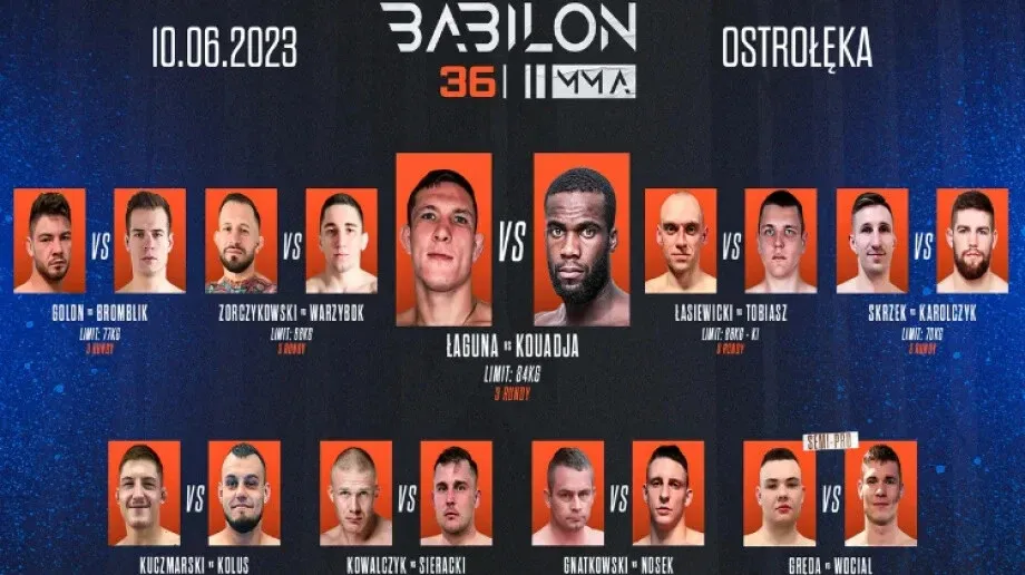 Babilon MMA 36 w Ostrołęce. Piątkowe ważenie otwarte dla fanów! Konkurs!