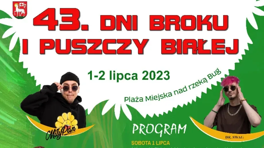 Moc atrakcji na 43. Dni Broku i Puszczy Białej 