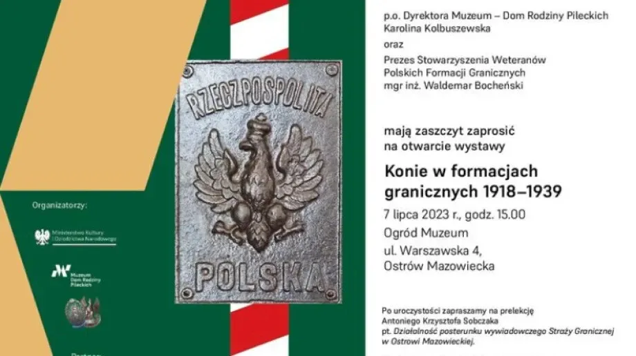 'Konie w formacjach granicznych 1918-1939' w Ogrodach Muzeum 