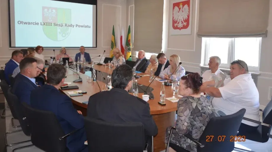LXIII Sesja Rady Powiatu w Ostrowi Mazowieckiej