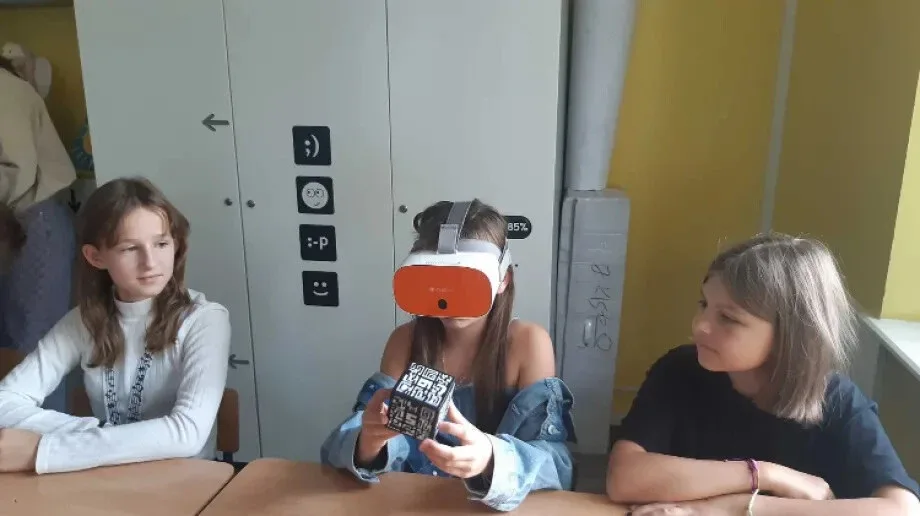 Mobilne Laboratoria Przyszłości - warsztaty w Szkole Podstawowej nr 2 (zdjęcia)