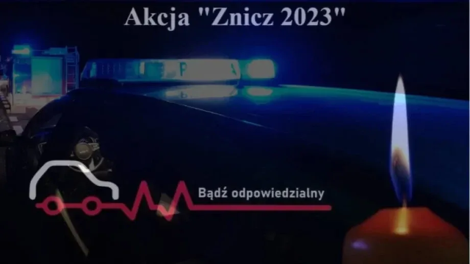 Policja apeluje o ostrożność w związku z akcją znicz