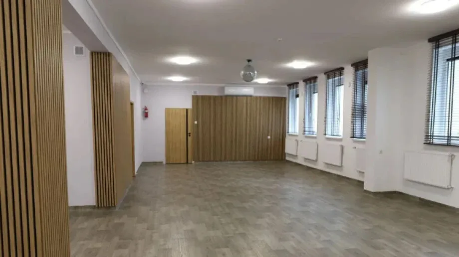Sala widowiskowa w GOKiS Małkinia Górna po remoncie