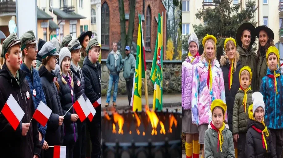 Płomień patriotyzmu płonął jasno podczas Obchodów Narodowego Święta Niepodległości w Ostrowi Mazowieckiej (zdjęcia)