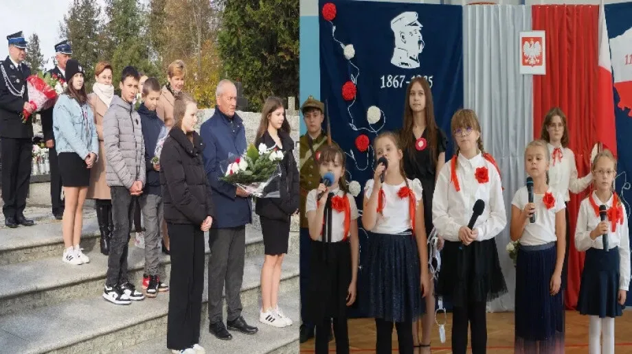 105. rocznica odzyskania niepodległości w gminie Andrzejewo (zdjęcia)