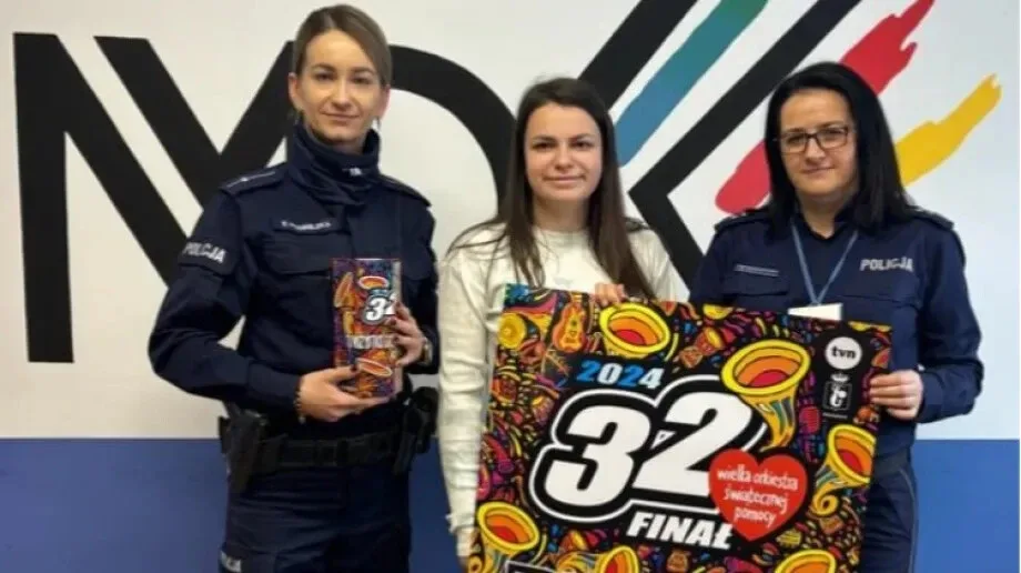Policjanci z Ostrowi Mazowieckiej włączają się w finał WOŚP