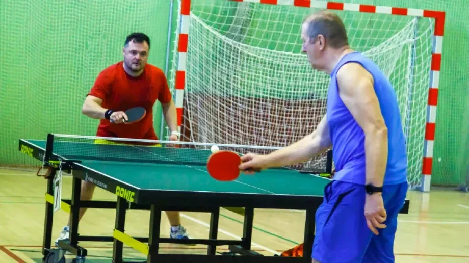 Rozgrywki przedostatniego turnieju 7. Grand Prix w tenisie stołowym amatorów (zdjęcia)