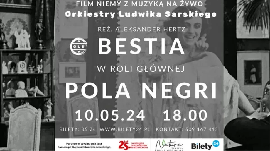 'Bestia' z muzyką na żywo Orkiestry Ludwika Sarskiego w Multimedialnym Centrum Natura. Konkurs!