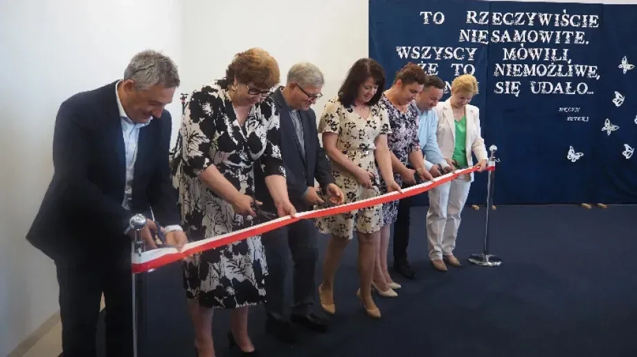 Uroczyste otwarcie świetlicy przy budynku Szkoły Podstawowej w Ołdakach-Polonii