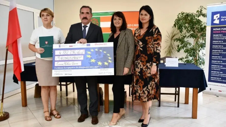 Fundusze europejskie na rozbudowę sieci wodociągowej w gminie Małkinia Górna
