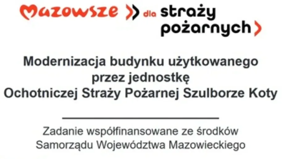 Modernizacja magazynu OSP w Szulborzu Wielkim. Kluczowy krok w kierunku poprawy bezpieczeństwa