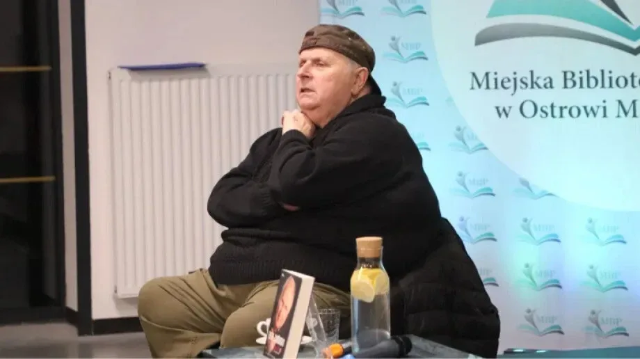 Spotkanie z legendą polskiego kina. Andrzej Beya-Zaborski w Ostrowi Mazowieckiej (zdjęcia)