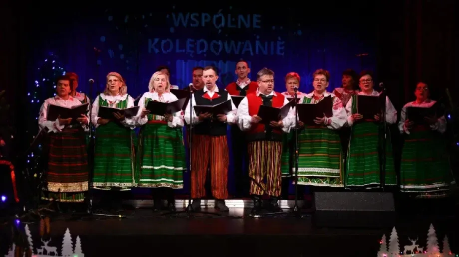Mieszkańcy Broku wspólnie kolędowali podczas poświątecznego spotkania 'Kolęd to czas!'
