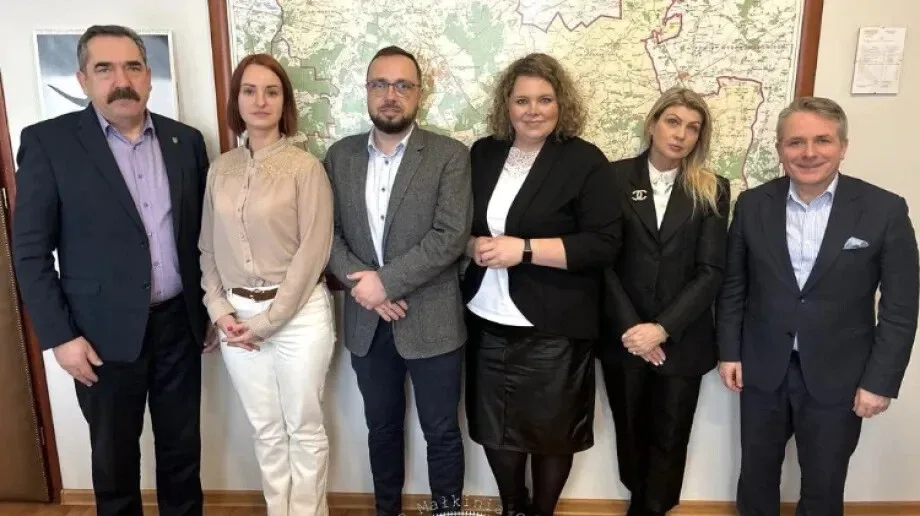 Starosta i wójt rozmawiali o kluczowych sprawach dla Małkini Górnej