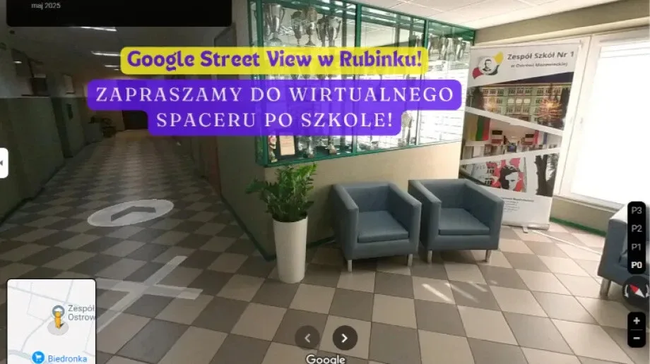 Google Street View w Rubinku! Szkoła dostępna wirtualnie dla każdego (zdjęcia)
