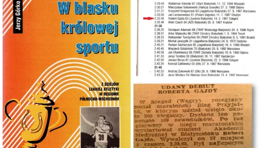 Prof. Robert Gajda - rekordzista Polski medyków w maratonie