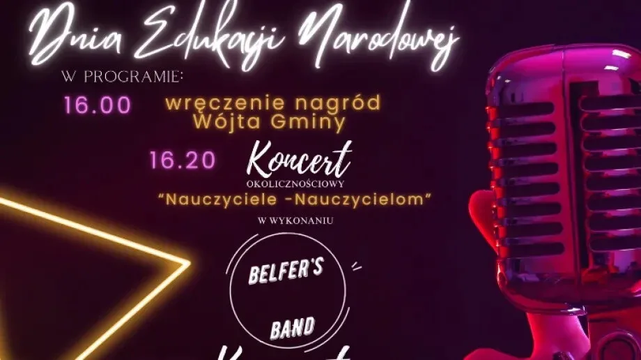 Muzyczna gala z okazji Dnia Edukacji Narodowej w Małkini Górnej