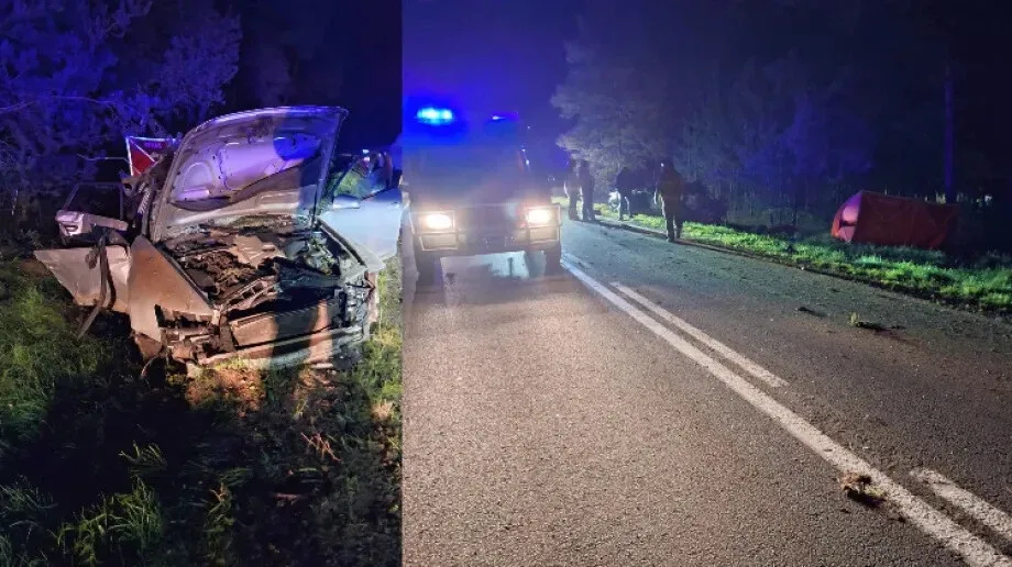 Tragiczny wypadek w naszym powiecie. Jedna osoba nie żyje, druga w ciężkim stanie
