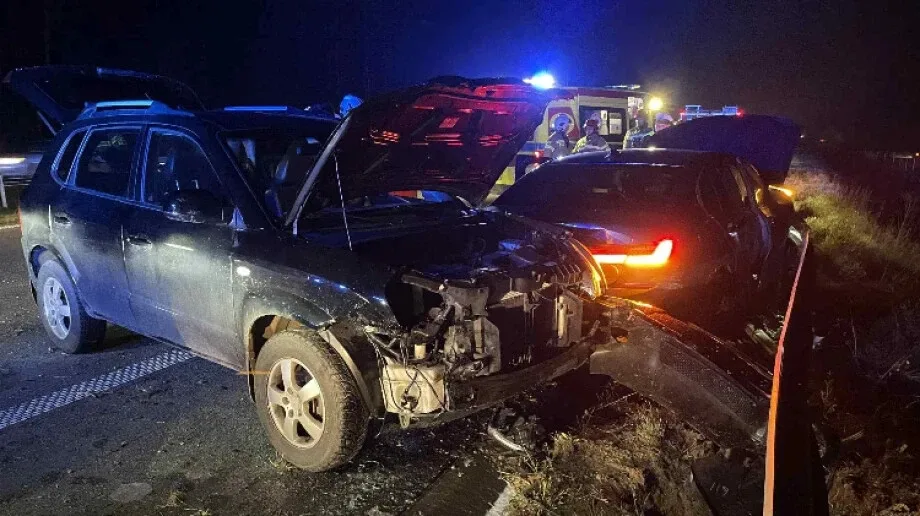 Wypadek na trasie S8. Doszło do zderzenia dwóch pojazdów