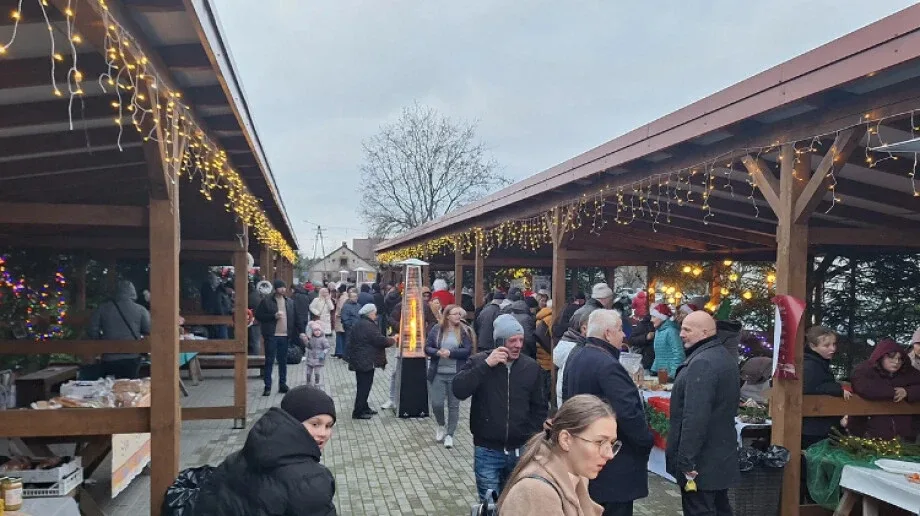 Świąteczna magia zagościła w Czerwinie: było smacznie i kolorowo