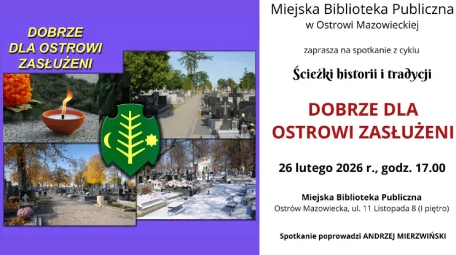 Biblioteka zaprasza na kolejne spotkanie z cyklu „Ścieżki historii i tradycji”
