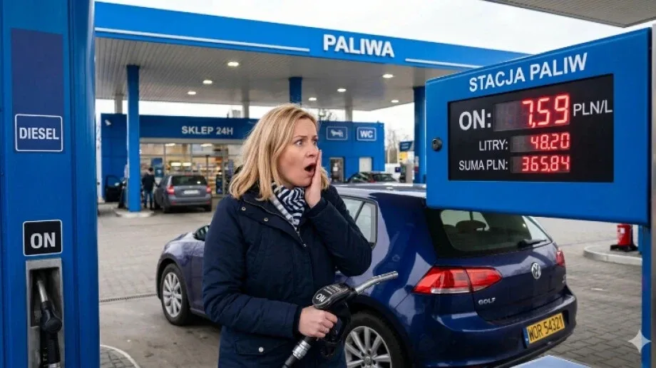 Paliwowy szok w powiecie. Ceny wystrzeliły w górę, kierowcy przecierają oczy