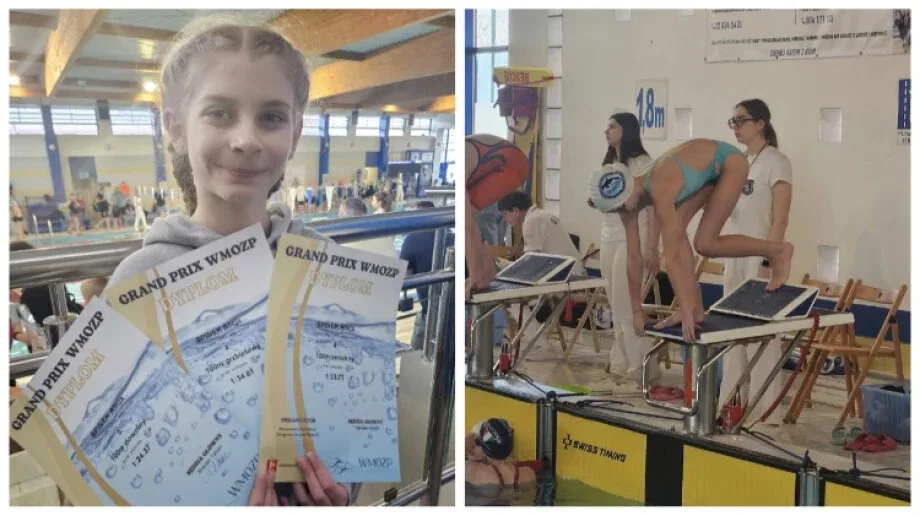 Alicja Spinek - nasza młoda gwiazda pływania!