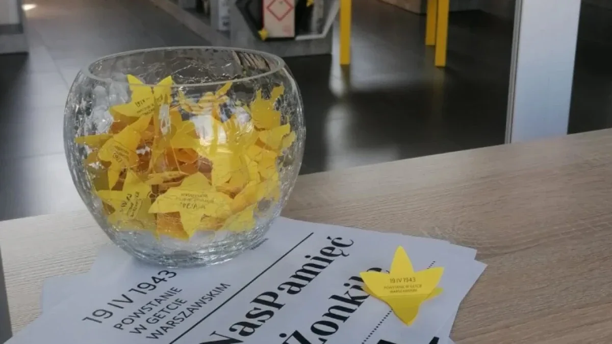 Akcja 'Żonkile' w Wąsewie. Przyjdź do biblioteki, upamiętnij rocznicę wybuchu powstania w getcie warszawskim