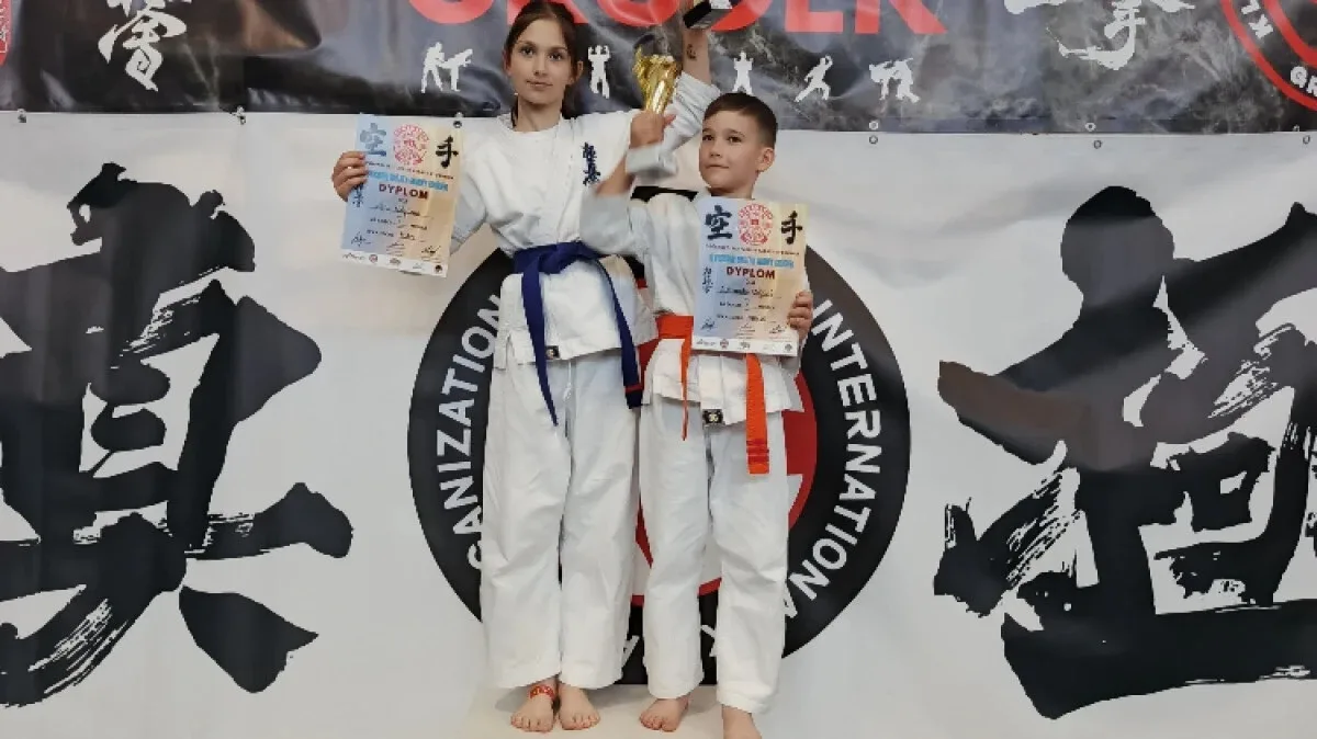 Brokowski Klub Karate Kyokushinkai z dwoma zwycięstwami w Gródku. Wójciccy wygrali kata i kumite
