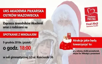 Sportowe spotkanie z Mikołajem
