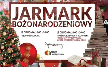 Znamy datę jarmarku bożonarodzeniowego w Galerii Bursztynowej