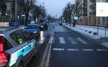 Potrącenie na ul. 3-go Maja. Podsumowanie weekendu
