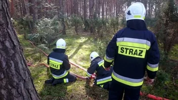Stary Lubotyń: ćwiczenia Ochotnicznych Straży Pożarnych (zdjęcia)