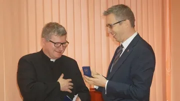 Odznaczony za opiekę nad zabytkami