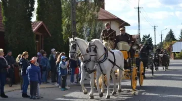 Zaprzęgi konne uatrakcyjniły dzień mieszkańcom Broku (zdjęcia)