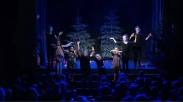 Spektakl teatralny 'O raju!' w Broku