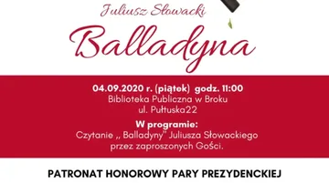 Brok - Narodowe Czytanie w Bibliotece Publicznej