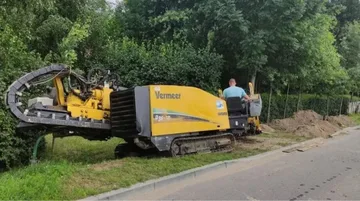 Budowa sieci wodociągowej w Nurze