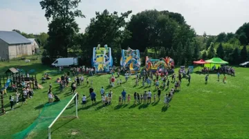 Piknik 'Szczepimy się' w Zarębach Kościelnych