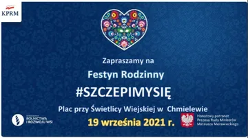 Festyn rodzinny #SZCZEPIMYSIĘ w Chmielewie