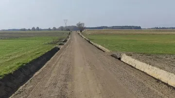 Droga gminna Strękowo Nieczykowskie - Żebry - Laskowiec odebrana (zdjęcia)