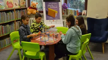 Ferie zimowe w Bibliotece Publicznej Gminy Zaręby Kościelne (zdjęcia)