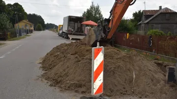 Budowa sieci kanalizacyjnej w miejscowości Żochowo