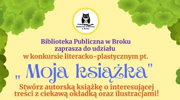 Biblioteka w Broku organizuje konkurs organizuje konkurs literacko-plastyczny