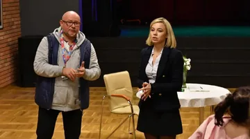 Spotkanie z prezenterem radiowym w Bibliotece Publicznej w Broku