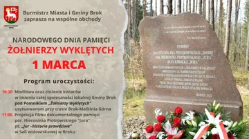 Obchody Narodowego Dnia Pamięci Żołnierzy Wyklętych w Broku