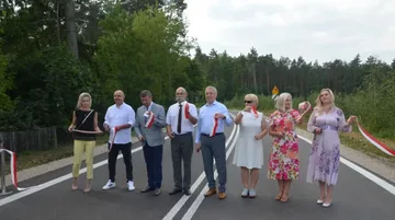 Nowa droga w Gąsiorowie oddana do użytku